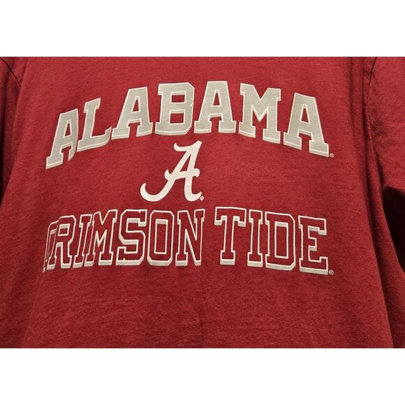 Alabama Crimson Tide T-Shirt‎ Red Graphic Tee College Football Fan Apparel Large - Picture 3 of 5